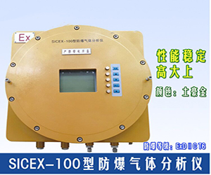 SICEX-100防爆型在線氣體分析儀（H2、CO、O2）