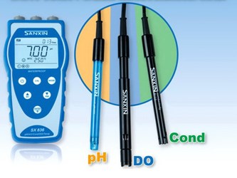 上海三信SX8系列便攜式防水ph計(jì)SX811
