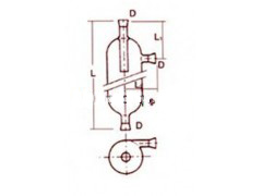 玻璃氣液相分離器