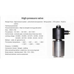進(jìn)口防爆高壓電磁閥-DN1/DN5/DN6防爆高壓電磁閥