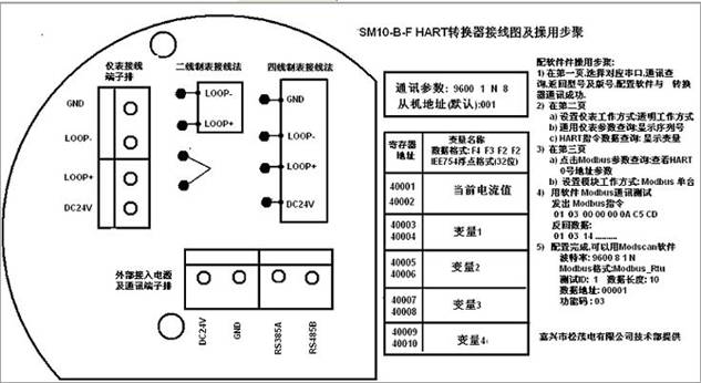 3.SM100-B-F轉(zhuǎn)換器接線示圖