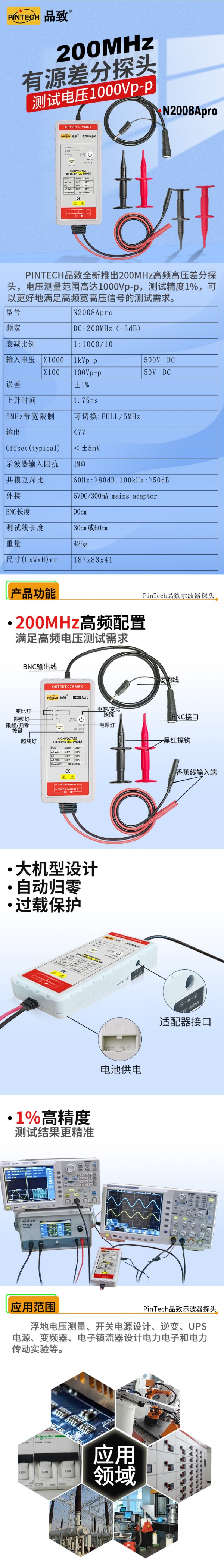 2008Aproz差分探頭