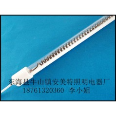 螺旋半鍍白碳纖維電熱管、安美特照明電器廠制作