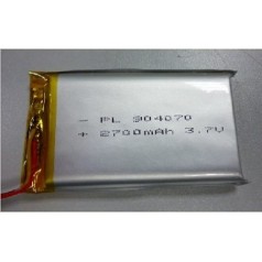 聚合物鋰電池904070PL-2700mAh 3.7V