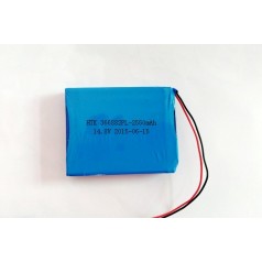 聚合物鋰電池366882PL-2550mAh 14.8V