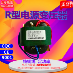 定制 定制R型變壓器R5R8R10R20R25R30R40R50R65R80純銅線足功率電源