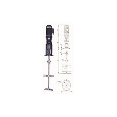 JBJ  型漿式攪拌機(jī)