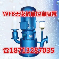 50WFB-C立式無(wú)密封自控自吸泵直連管道泵污水化工泵