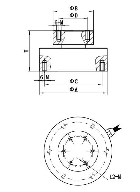 LZ-HLT輪輻式稱重傳感器