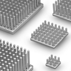 德國(guó)Fischer Elektronik鋁制散熱片,用于微壓縮機(jī)