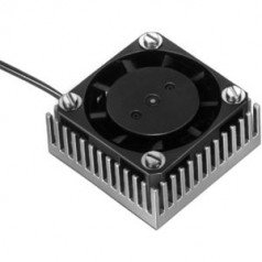 德國(guó)Fischer Elektronik帶通風(fēng)散熱片,用于微壓縮機(jī)