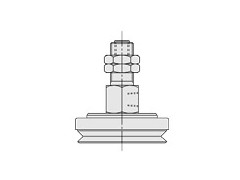 日本小金井KOGANEI真空吸盤 (標(biāo)準(zhǔn)型?橫向配管)KPHF