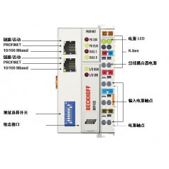 BECKHOFF倍福畢孚BK9103 | PROFINET 總線耦合器