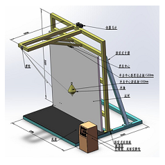 供應(yīng)電梯玻璃門及層門沖擊試驗(yàn)裝置 GB7588-2003